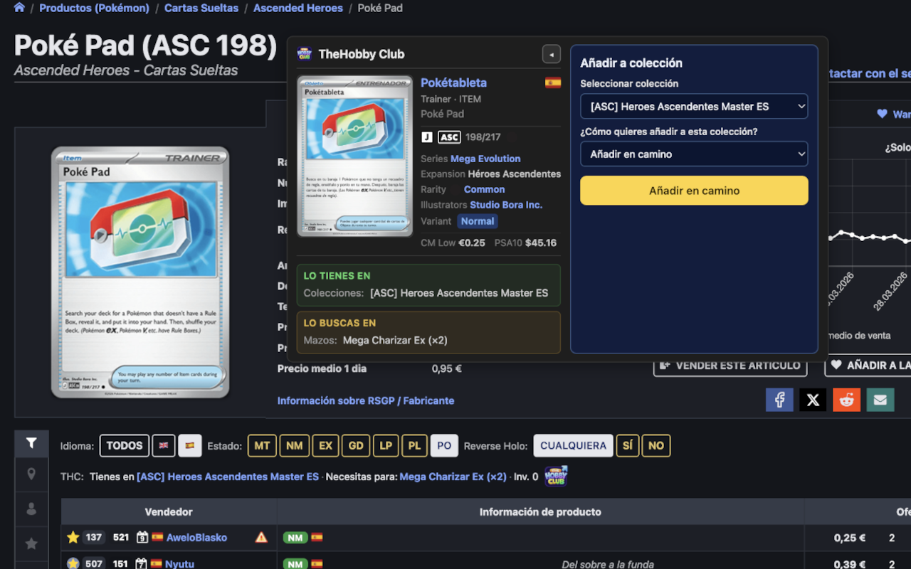 The Hobby Helper on Cardmarket